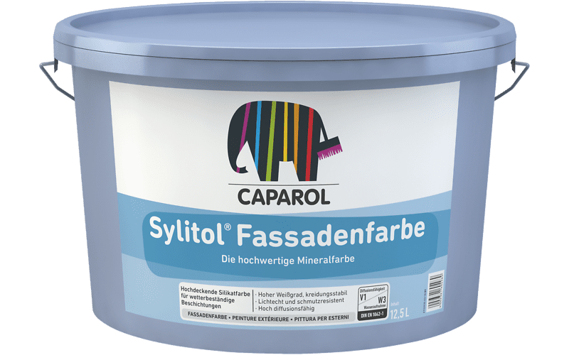 Vopsea silicatică pentru fatade Caparol Sylitol