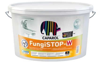 Vopsea lavabila cu ioni de argint Caparol FungiStop W