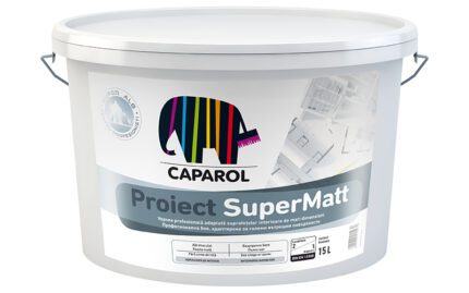 Vopsea lavabila pentru suprafete mari Caparol Proiect SuperMatt