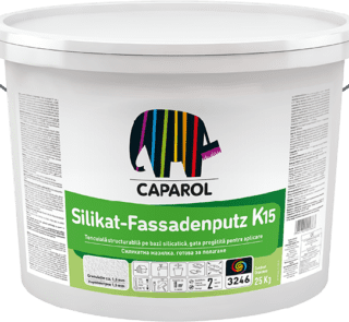 Tencuiala structurabila Caparol SIlikat Fassadenputz K15