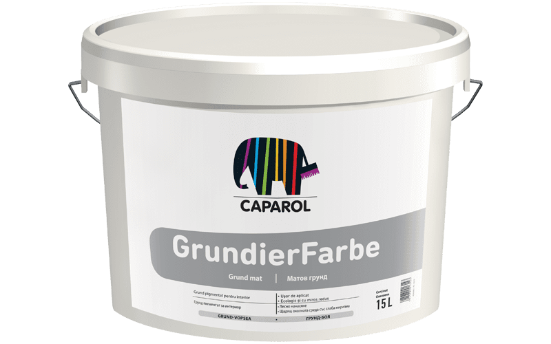 Grund mat GrundierFarbe
